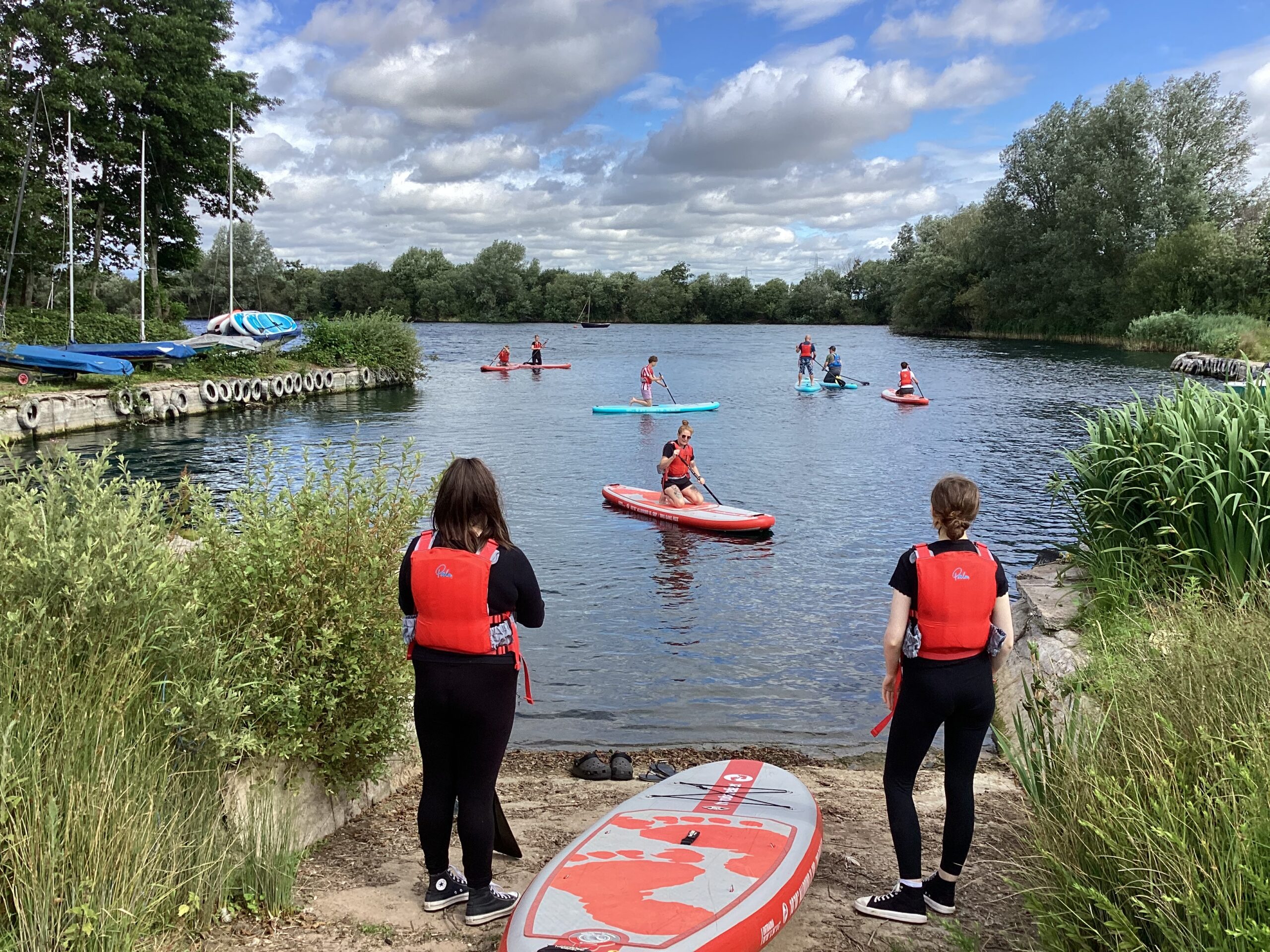 Outdoor Learning Group Takes on the Water with The Adventure Service